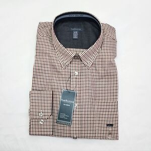 Van Heusen Men's Checkered Button Down Shirt